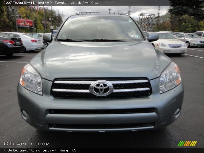 Everglade Metallic / Ash Gray 2007 Toyota RAV4 Limited 4WD