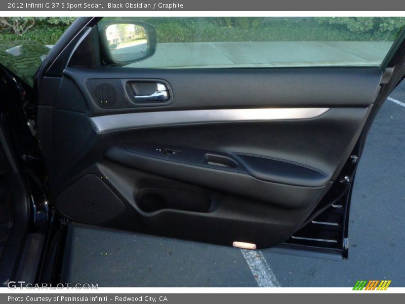 Black Obsidian / Graphite 2012 Infiniti G 37 S Sport Sedan