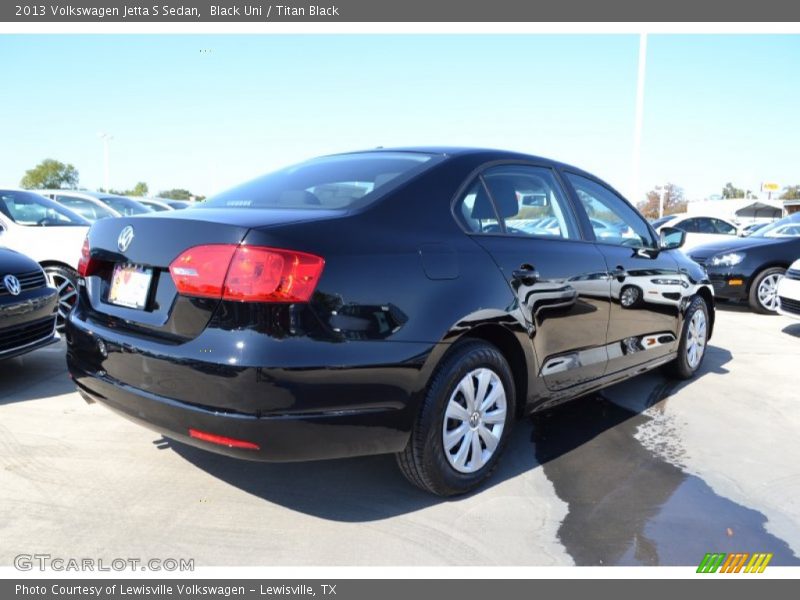 Black Uni / Titan Black 2013 Volkswagen Jetta S Sedan