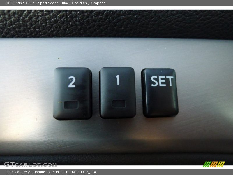 Black Obsidian / Graphite 2012 Infiniti G 37 S Sport Sedan