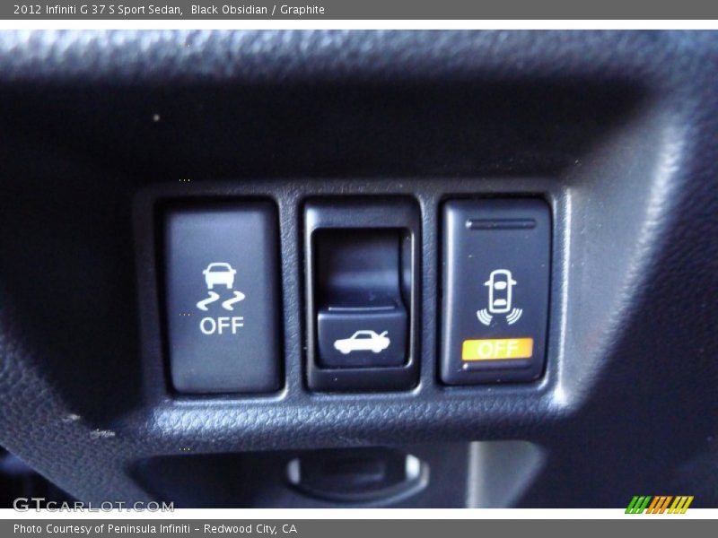 Black Obsidian / Graphite 2012 Infiniti G 37 S Sport Sedan