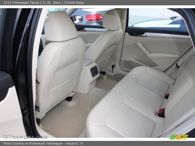 Black / Cornsilk Beige 2013 Volkswagen Passat 2.5L SE