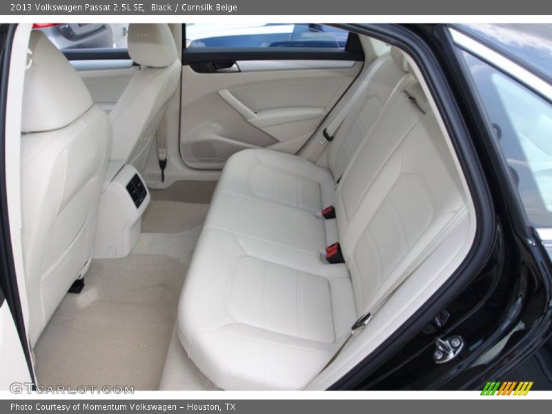 Black / Cornsilk Beige 2013 Volkswagen Passat 2.5L SE