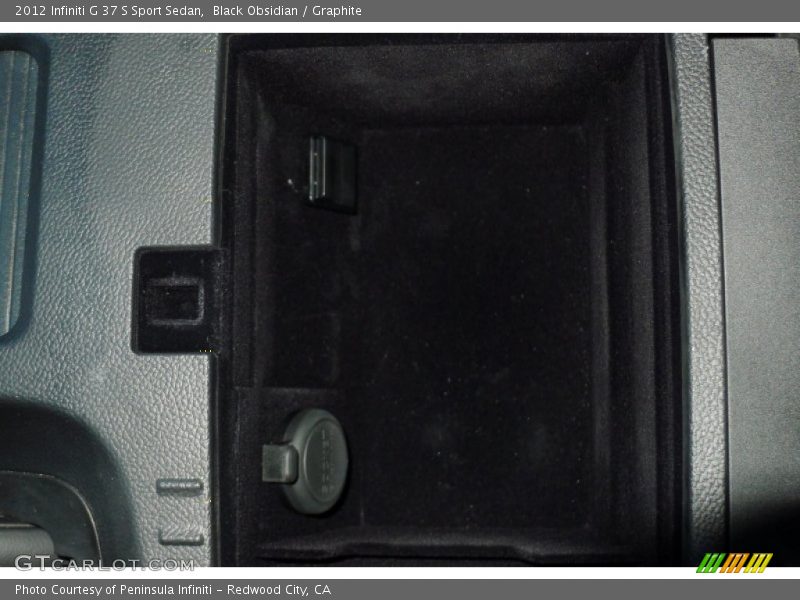 Black Obsidian / Graphite 2012 Infiniti G 37 S Sport Sedan