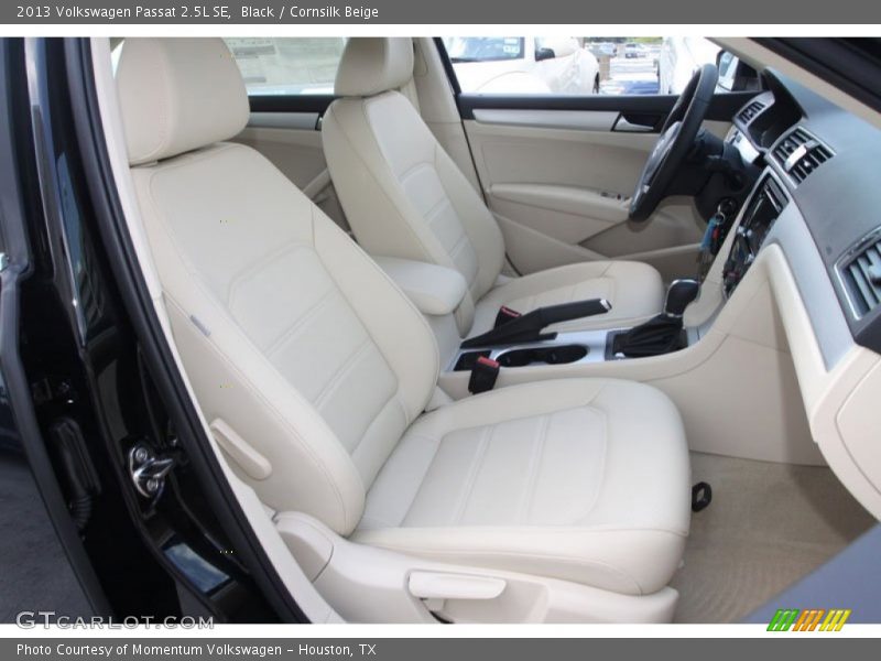 Black / Cornsilk Beige 2013 Volkswagen Passat 2.5L SE