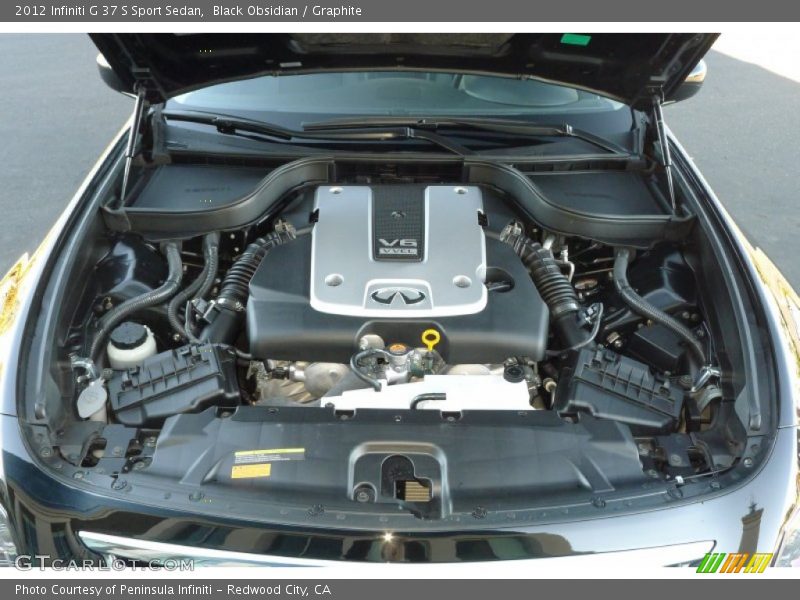 Black Obsidian / Graphite 2012 Infiniti G 37 S Sport Sedan