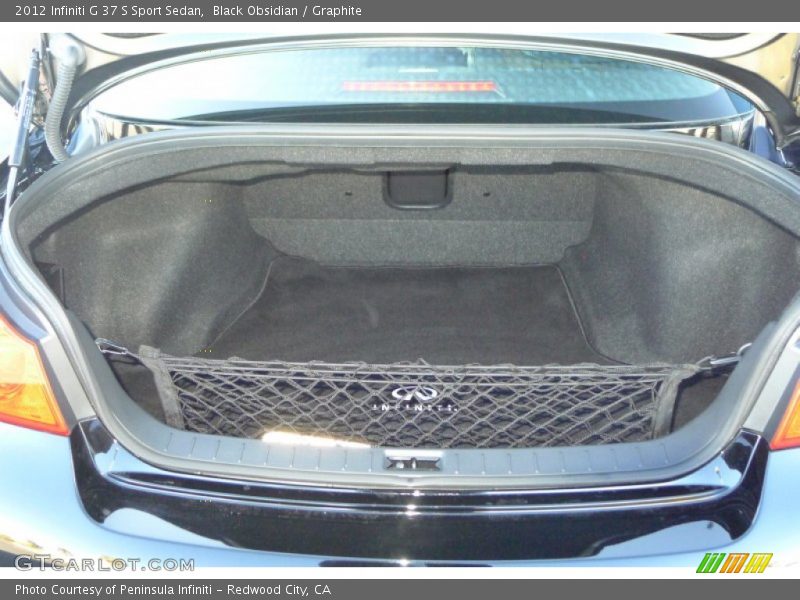 Black Obsidian / Graphite 2012 Infiniti G 37 S Sport Sedan