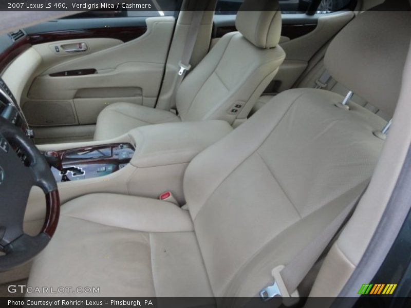 Verdigris Mica / Cashmere 2007 Lexus LS 460