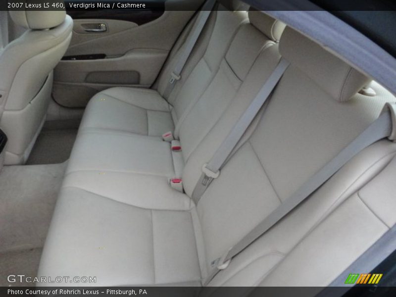 Verdigris Mica / Cashmere 2007 Lexus LS 460