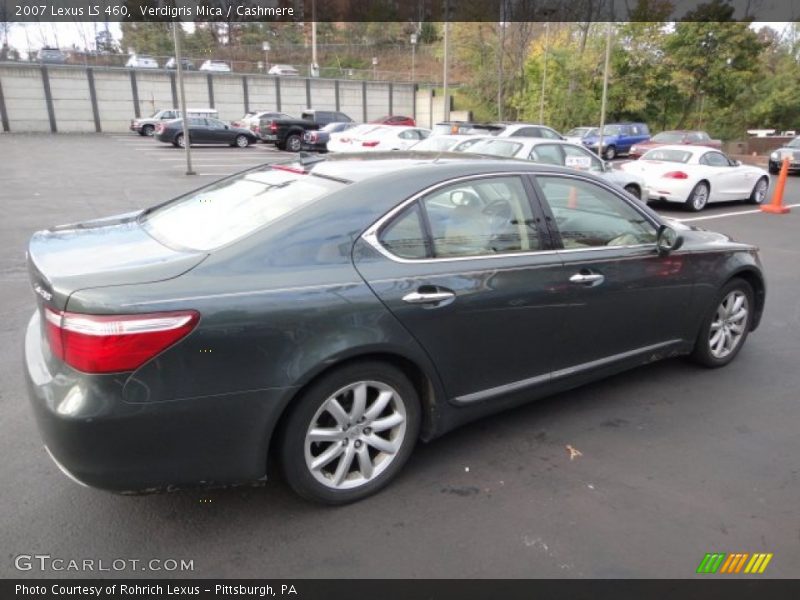 Verdigris Mica / Cashmere 2007 Lexus LS 460
