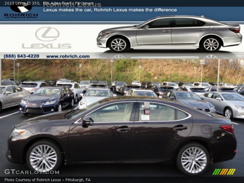 Fire Agate Pearl / Parchment 2013 Lexus ES 350