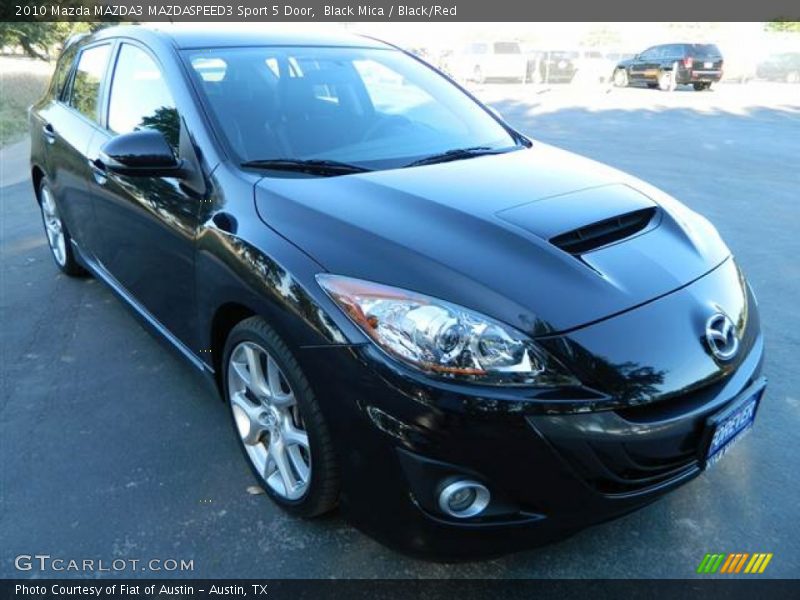 Front 3/4 View of 2010 MAZDA3 MAZDASPEED3 Sport 5 Door