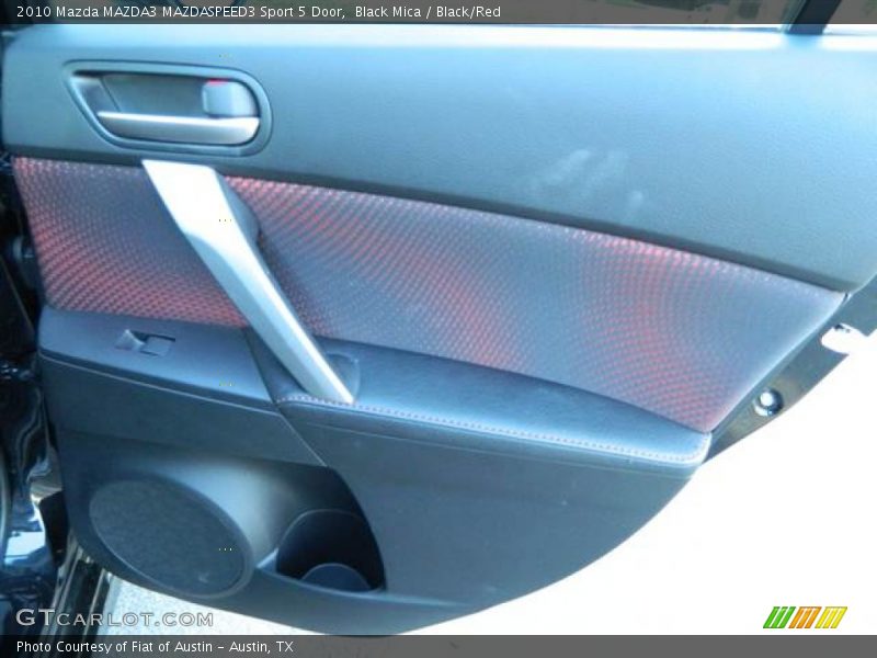 Black Mica / Black/Red 2010 Mazda MAZDA3 MAZDASPEED3 Sport 5 Door