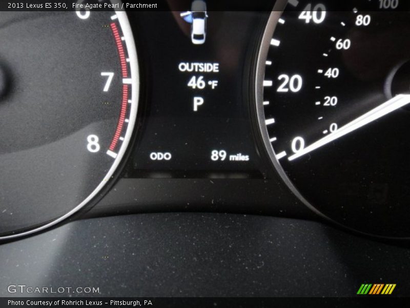 Fire Agate Pearl / Parchment 2013 Lexus ES 350