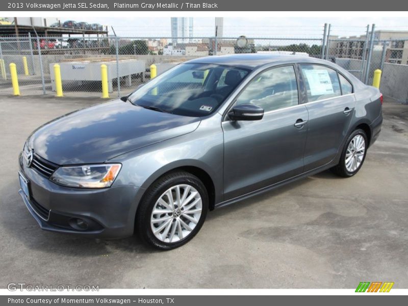 Platinum Gray Metallic / Titan Black 2013 Volkswagen Jetta SEL Sedan