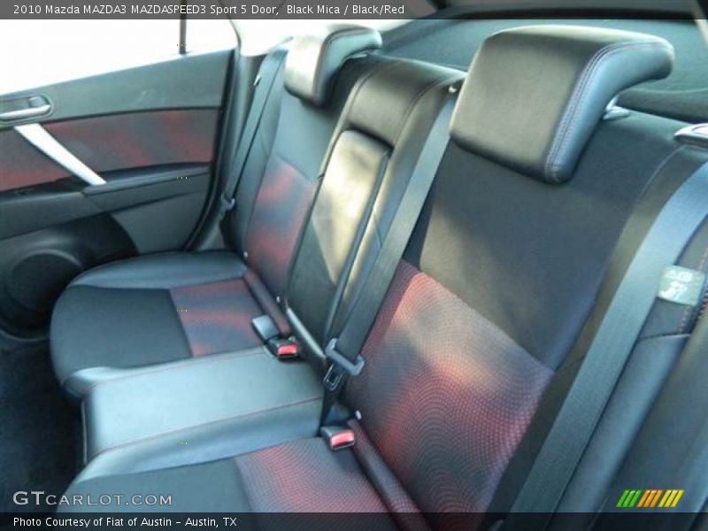 Black Mica / Black/Red 2010 Mazda MAZDA3 MAZDASPEED3 Sport 5 Door