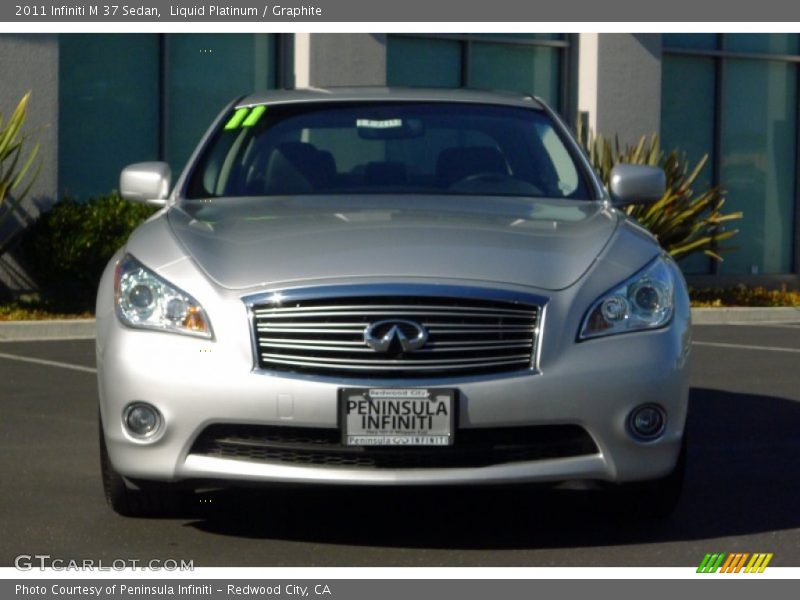 Liquid Platinum / Graphite 2011 Infiniti M 37 Sedan