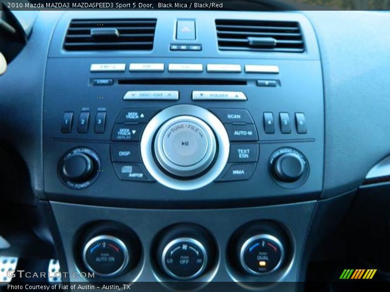 Audio System of 2010 MAZDA3 MAZDASPEED3 Sport 5 Door