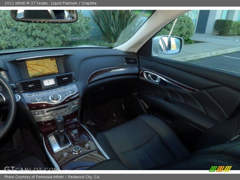 Liquid Platinum / Graphite 2011 Infiniti M 37 Sedan