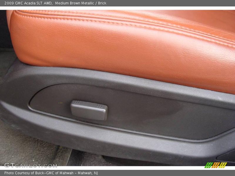 Medium Brown Metallic / Brick 2009 GMC Acadia SLT AWD