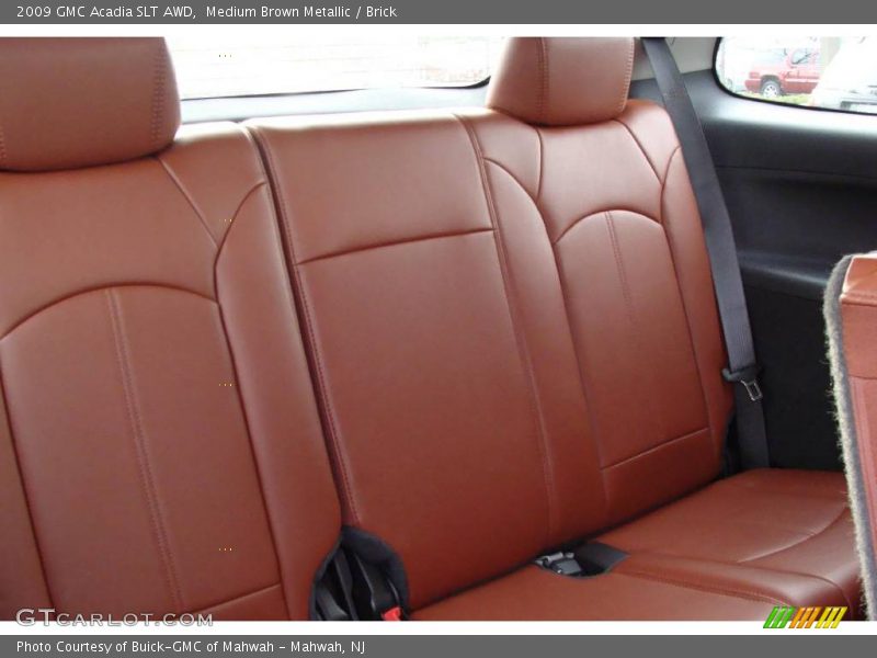 Medium Brown Metallic / Brick 2009 GMC Acadia SLT AWD