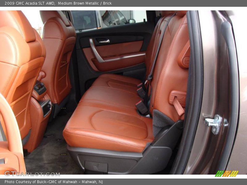 Medium Brown Metallic / Brick 2009 GMC Acadia SLT AWD