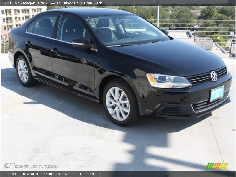 Black Uni / Titan Black 2013 Volkswagen Jetta SE Sedan