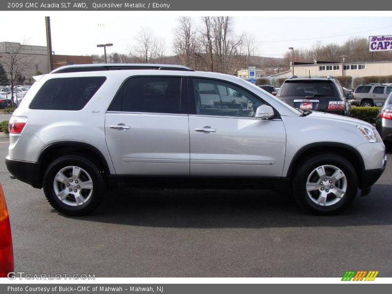 Quicksilver Metallic / Ebony 2009 GMC Acadia SLT AWD