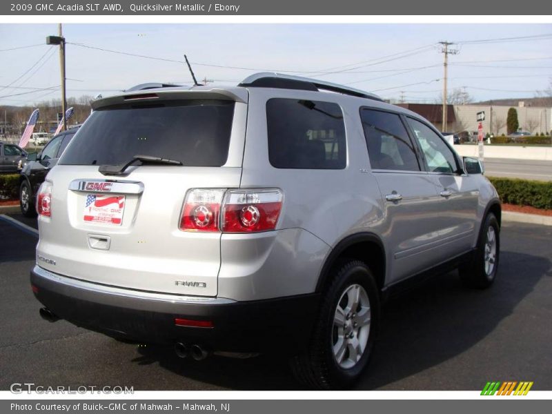 Quicksilver Metallic / Ebony 2009 GMC Acadia SLT AWD