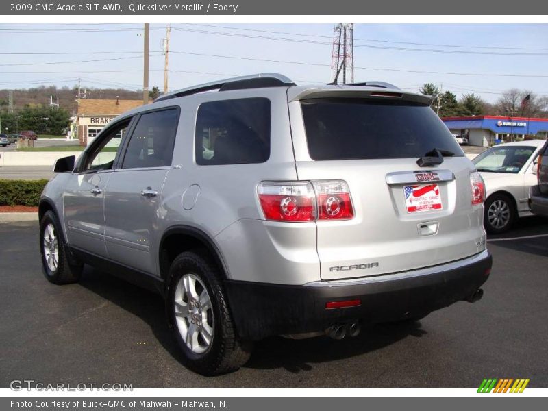 Quicksilver Metallic / Ebony 2009 GMC Acadia SLT AWD
