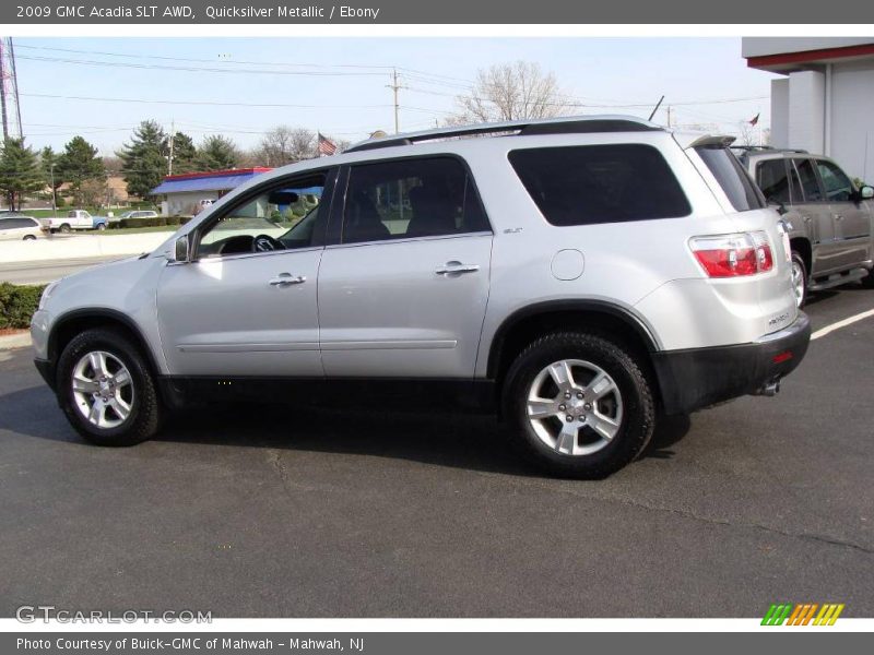 Quicksilver Metallic / Ebony 2009 GMC Acadia SLT AWD