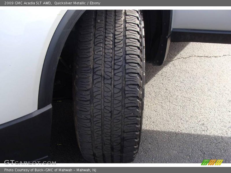 Quicksilver Metallic / Ebony 2009 GMC Acadia SLT AWD