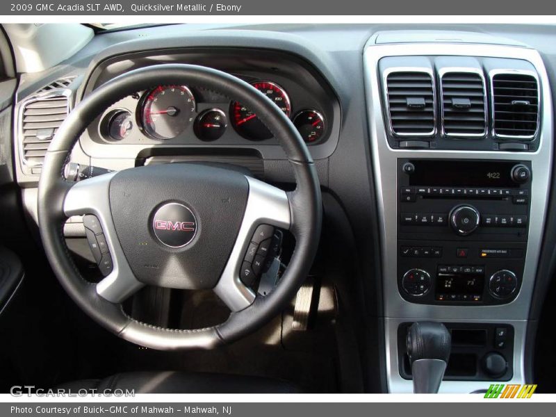 Quicksilver Metallic / Ebony 2009 GMC Acadia SLT AWD