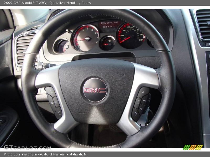 Quicksilver Metallic / Ebony 2009 GMC Acadia SLT AWD