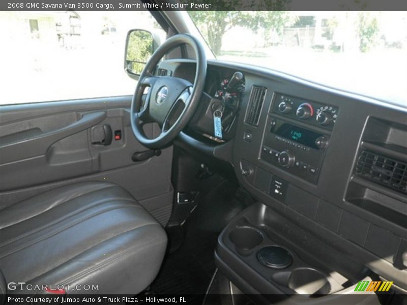 Summit White / Medium Pewter 2008 GMC Savana Van 3500 Cargo