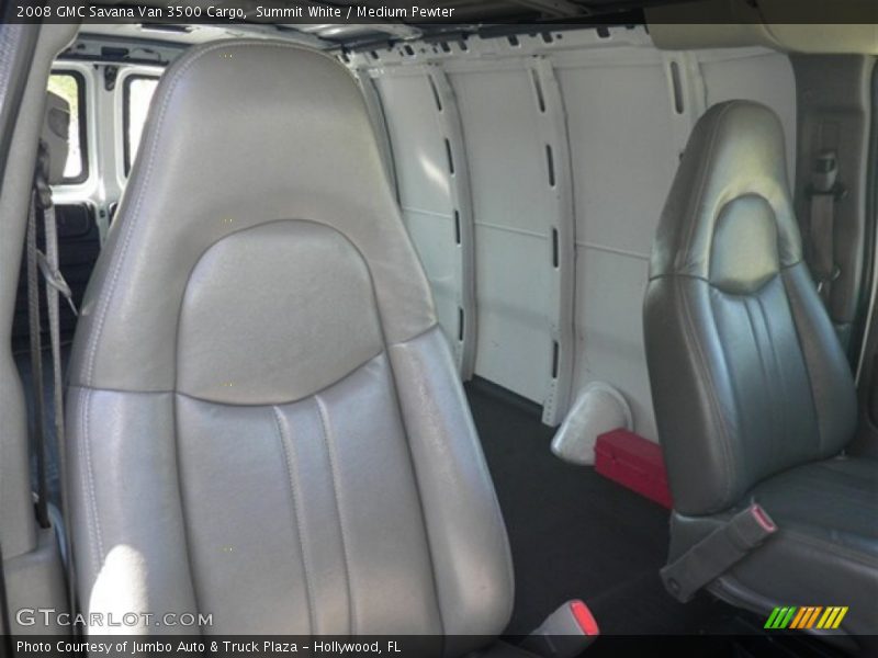 Summit White / Medium Pewter 2008 GMC Savana Van 3500 Cargo