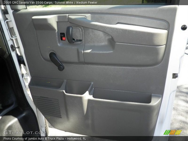 Summit White / Medium Pewter 2008 GMC Savana Van 3500 Cargo