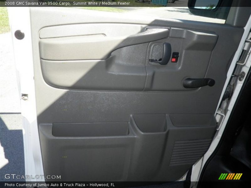 Summit White / Medium Pewter 2008 GMC Savana Van 3500 Cargo