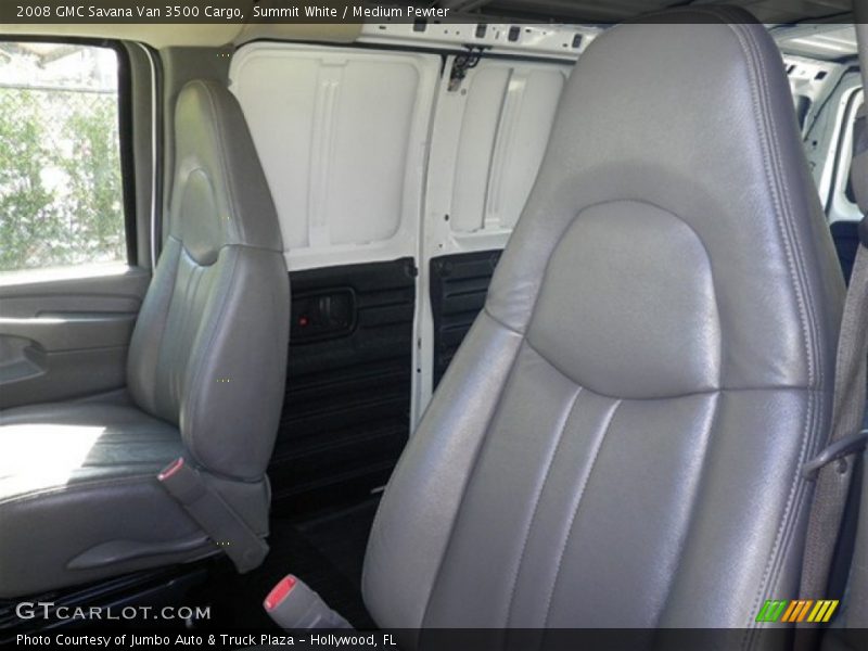 Summit White / Medium Pewter 2008 GMC Savana Van 3500 Cargo