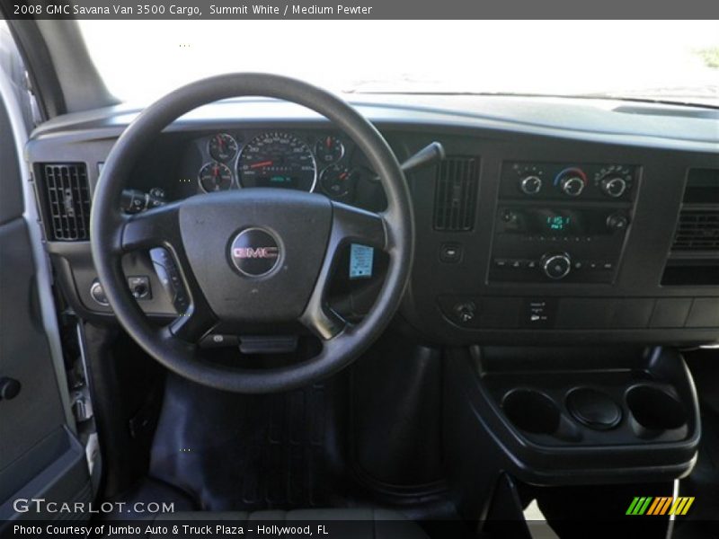 Summit White / Medium Pewter 2008 GMC Savana Van 3500 Cargo