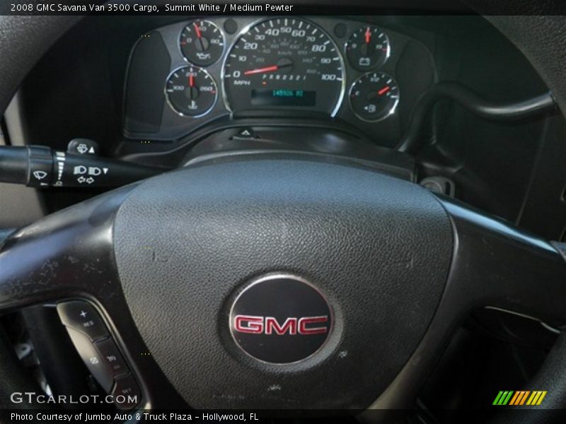 Summit White / Medium Pewter 2008 GMC Savana Van 3500 Cargo
