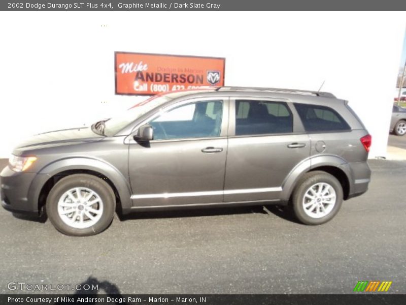 Graphite Metallic / Dark Slate Gray 2002 Dodge Durango SLT Plus 4x4
