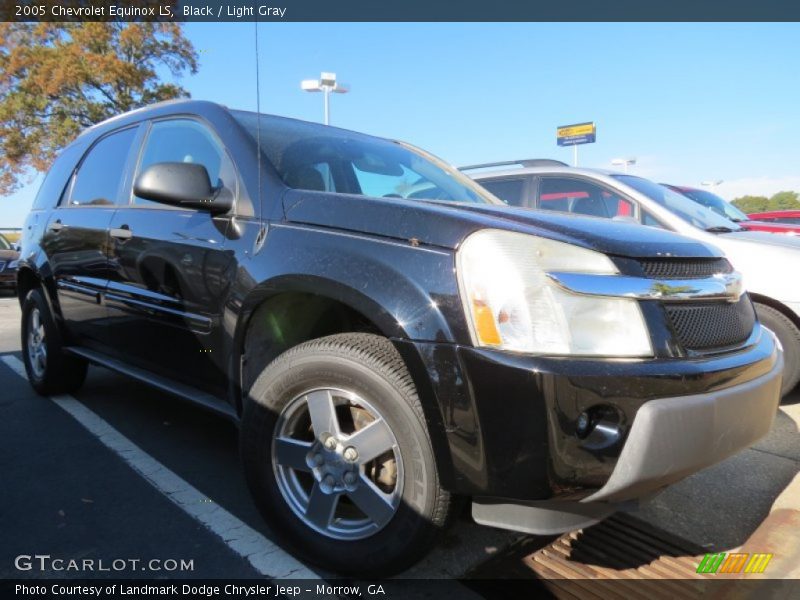 Black / Light Gray 2005 Chevrolet Equinox LS
