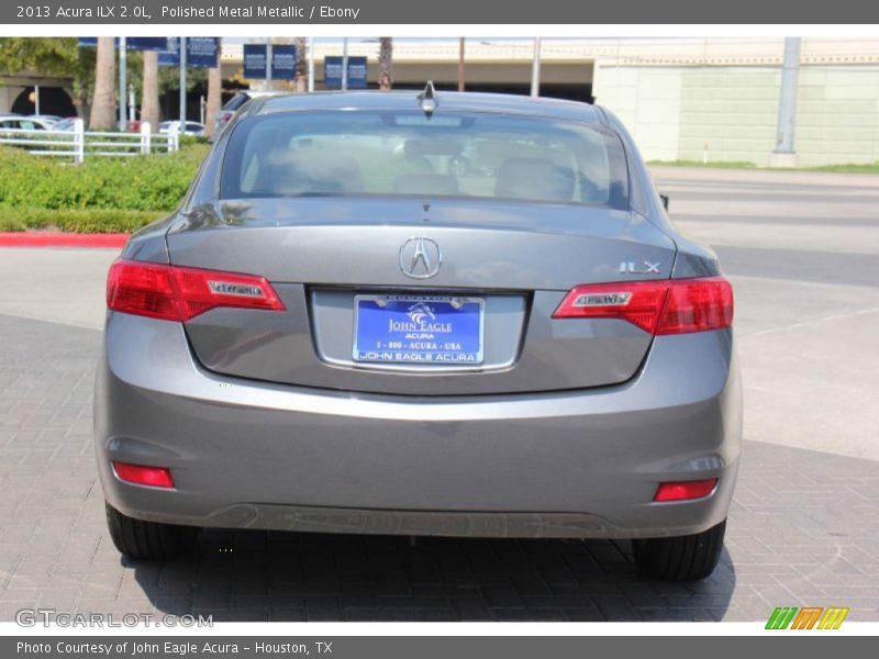 Polished Metal Metallic / Ebony 2013 Acura ILX 2.0L
