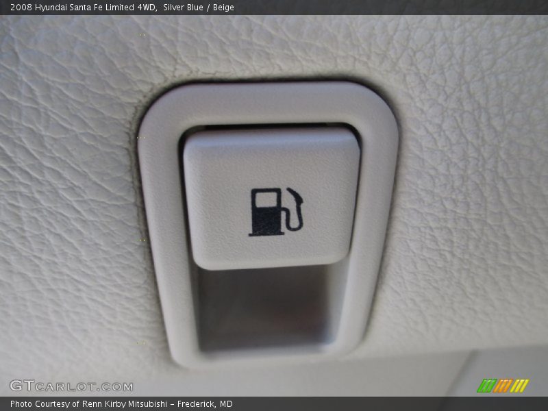 Silver Blue / Beige 2008 Hyundai Santa Fe Limited 4WD