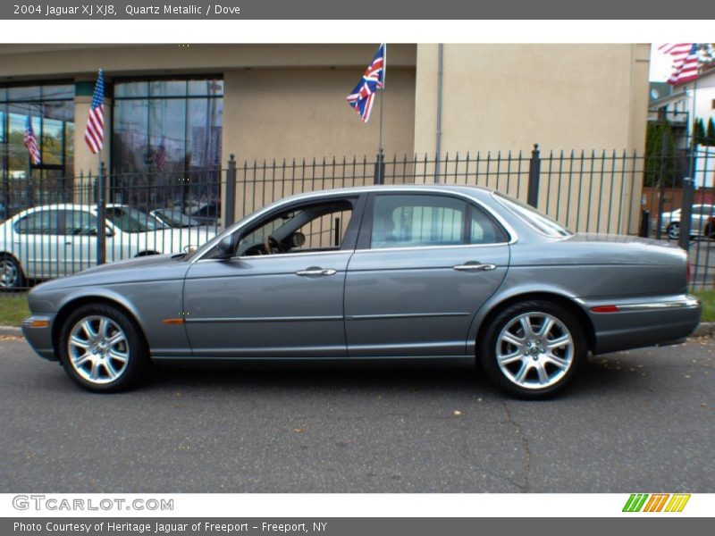 Quartz Metallic / Dove 2004 Jaguar XJ XJ8