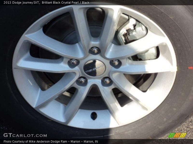 Brilliant Black Crystal Pearl / Black 2013 Dodge Journey SXT