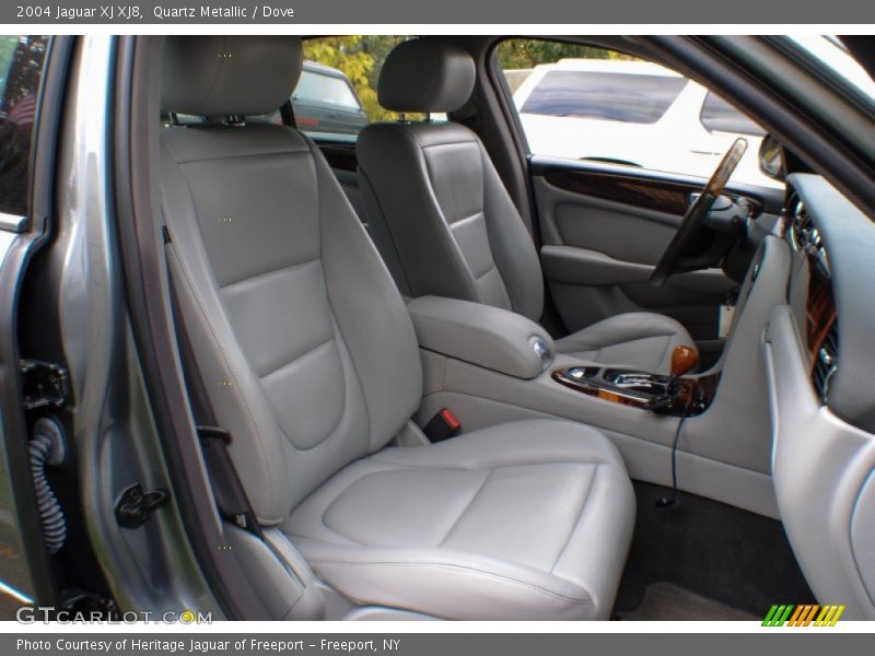 Quartz Metallic / Dove 2004 Jaguar XJ XJ8