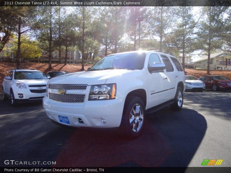 Summit White / Light Cashmere/Dark Cashmere 2013 Chevrolet Tahoe LTZ 4x4