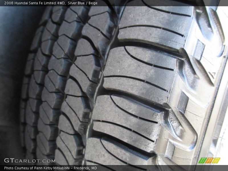 Silver Blue / Beige 2008 Hyundai Santa Fe Limited 4WD